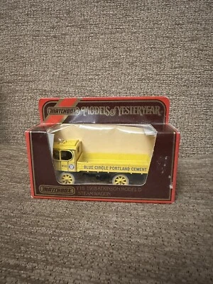 Matchbox Models Yesteryear Y18 1918 Atkinson Steam Wagon Portland Cement - Boxed - Image 1 of 2