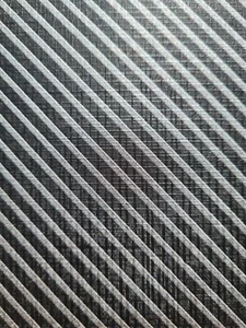 5x A4 Craft Paper Silver Black Diagonal Stripe Textured Card Making Scrapbook - Picture 1 of 3