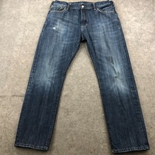 Denim Supply Ralph Lauren Pants Mens 38x32 Straight Dark Wash Denim