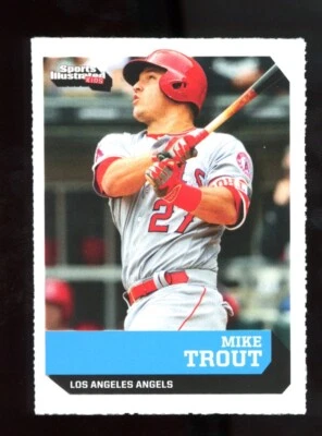 2017 Sports Illustrated for Kids Series 5 MIKE TROUT #617 - Image 1 of 2