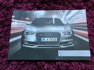 Audi A5 & S5 Coupe Brochure 2013, UK issue, dated Oct 2012 - Picture 1 of 2