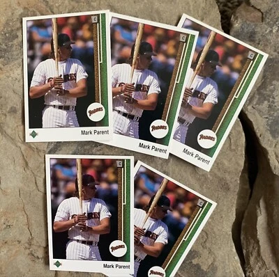 Mark Parent Baseball Cards. San Diego Padres - Image 1 of 3