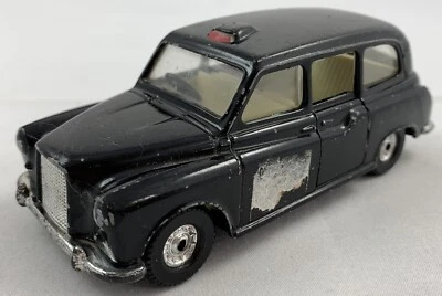 Corgi Toys Austin London Taxi Cab Schwarz Modellauto Modell Metall 1:36 Vintage - Bild 1 von 4