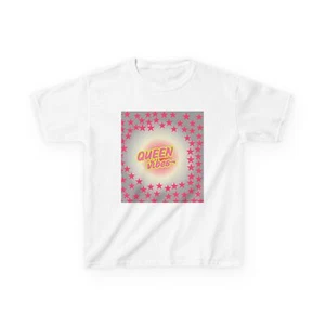 Kids Queen Vibes Tee, Baby Girl Shirt, Birthday Gift, Cute Graphic Tee, [...] - Picture 1 of 19