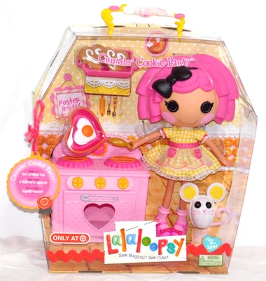 Exclusive Target Crumbs Cookie Party Large LalaLoopsy Doll & Stove New - Image 1 of 2