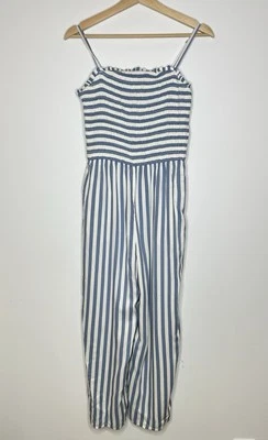 Новый детский комбинезон Abercrombie комбинезон размер 15 / 16 синий в полоску - Изображение 1 из 4