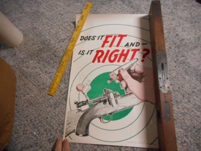 PÓSTER NRA - 1946 - ENCAJA y - es correcto Foto 1 de 4