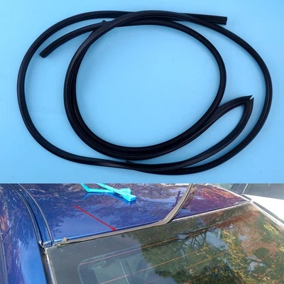 Rear Windshield Upper Moulding Seal Trim Fit For BMW 5 Series E60 525i 2004-10 n - Image 1 of 4
