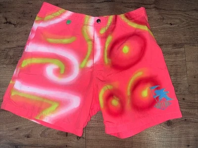 Pantalones cortos retro vintage Gotcha rosa para hombre 33 Foto 1 de 4