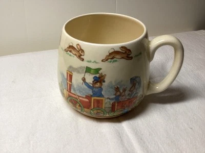 Vintage Royal Doulton Barbara Vernon Bunnykins Bone China Mug England - Image 1 of 4
