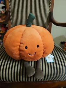 100% AUTHENTISCH•Jellycat Amuseable Pumpkin•Neu mit Etikett•Retired•Rarität  - Bild 1 von 4