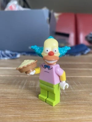 Lego Simpsons CMF Series 1 - Krusty the Clown. Free Shipping. Rare Collectible - Image 1 of 2
