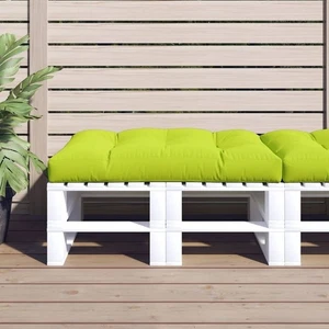 Pallet Cushion Bright green 100% polyester 47.2"x31.5"x4.7 - Picture 1 of 9