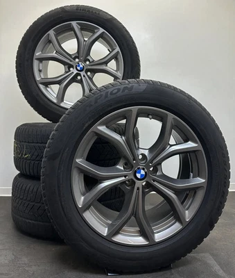 Original BMW X5 G05 19Zoll Felgen 6883752 Winterreifen 265 50R19 110H TOP - Bild 1 von 4