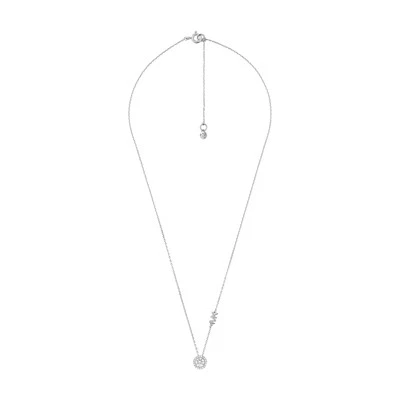 Collar colgante Michael Kors de plata de ley con circonita cúbica para mujer Foto 1 de 2