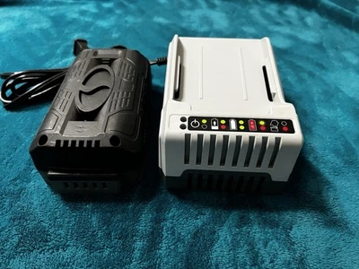 OEM Sun Joe Snow Joe iBAT40 iONMAX 40V 2.5AH Battery & Charging Base iCHRG40