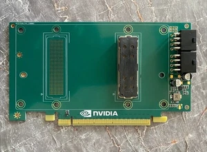 SXM2 To PCIE Adapter Board Supports Nvidia Tesla P100 V100 16GB 32GB w/bracket - Picture 1 of 4