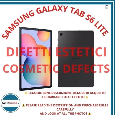 Samsung Galaxy Tab S6 Lite 10.4" LTE  64GB – Tablet Android  - DIFETTI ESTETICI - Immagine 1 di 4