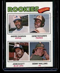 1977 Topps #473 Rookie Outfielders Andre Dawson Rookie Card RC *Excellent* - Picture 1 of 2