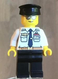 LEGO Airline UPS FedEx Captain Pilot Flyer with Sunglasses - Picture 1 of 1