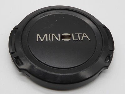MINOLTA LF-1055 SNAP ON FRONT LEN CAP - VG USED CONDITION MINOR MARKS - Image 1 of 4