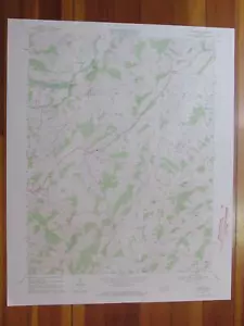 Parnassus Virginia 1968 Original Vintage USGS Topo Map - Picture 1 of 1
