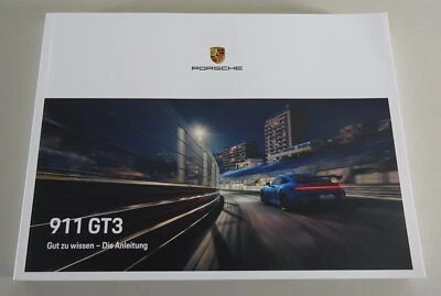 Betriebsanleitung / Handbuch Porsche 911 GT3 Typ 992 Modelljahr 2022 - Bild 1 von 3