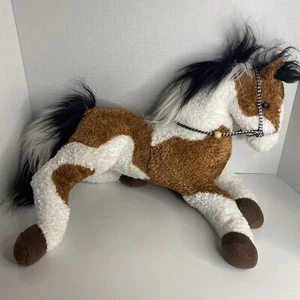Douglas Cuddle Toys Sunset Spot Paint Horse 20” Plush Stuffed Animal Realistic - Picture 1 of 5
