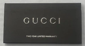 Reloj Gucci Original 2 Años Garantía Limitada Tarjeta y Libro (Plata) - Imagen 1 de 3