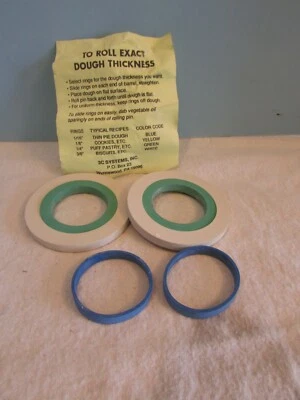 Заколка профессиональный толщины кольца помады выпечки пирога теста набор из 3  - Изображение 1 из 3