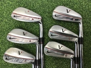 NIKE GOLF VICTORY RED FORGED TW BLADE 6pcs Iron Set 5-9/PW Flex-S200 No H/C F/S - Picture 1 of 6