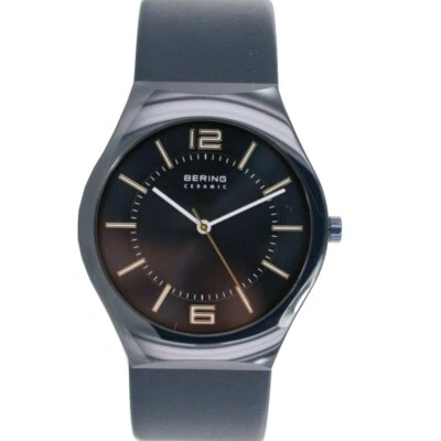 Bering Men's Wristwatch Slim Ceramic - 32039-880-1 Leather - Image 1 of 3
