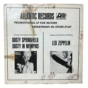 Dusty Springfield / Led Zeppelin - Promotional LP For Record Department… (G/VG) - Picture 1 of 7