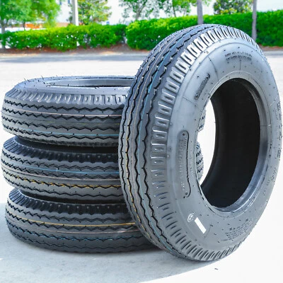 4 Tires Grandforce GF704 ST 8-14.5 Load G 14 Ply Mobile Home Trailer - Image 1 of 4