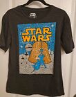 Star Wars Herren S schwarz Grafik T-Shirt