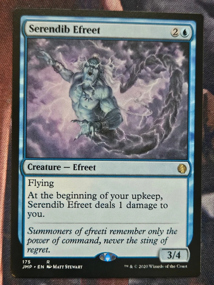 MTG l Serendib Efreet | Rare | (NM) JMP #175 - Image 1 of 1