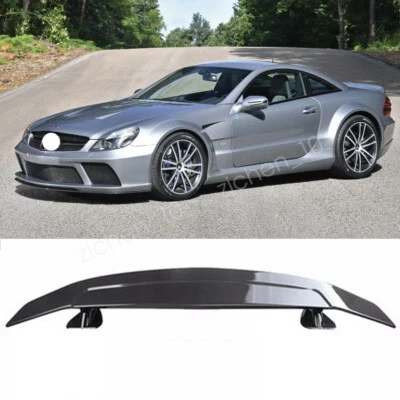 For Mercedes Benz SL63 SL500 Rear Trunk Spoiler Wing Lip Racing 46" Carbon Style - Image 1 of 4