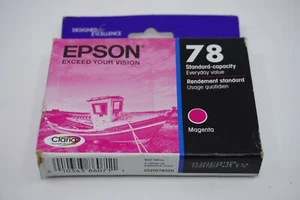 GENUINE Epson 78 T0783 Magenta Ink for Artisan 50 Stylus Exp. 09.2025 - Zdjęcie 1 z 3