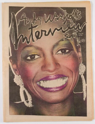 Diana Ross CHANEL Vreeland POLANSKI Halston STEHEN BURROWS Interview magazine US - Image 1 of 4
