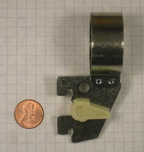 KV #737LL SCHRANK HÄNGESTANGE STÜTZBÜGEL, STAHL, FÜR 1-5/16" HANGROD, VERZINKT - Bild 1 von 3