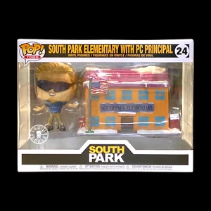 Funko Pop Town #24 South Park Elementary with PC Principal (Ships Double Boxed) - Picture 1 of 11