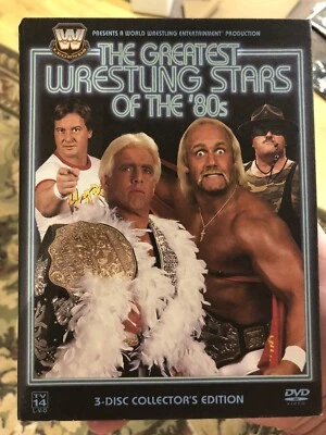 The Greatest Wrestling Stars Of The '80's (OOP 2005 DVD Set, 3-Disc) - Image 1 of 4