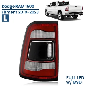 For 2019-2023 Ram 1500 w/ Blind Spot Detection w/LED Tail Light Left Driver Side - Picture 1 of 8
