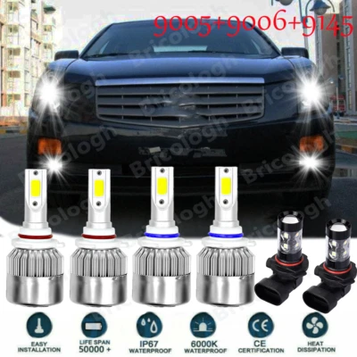 Combo faros antiniebla LED 6x bombillas para Cadillac CTS 2003 2004 2005 2006 2007 Foto 1 de 4