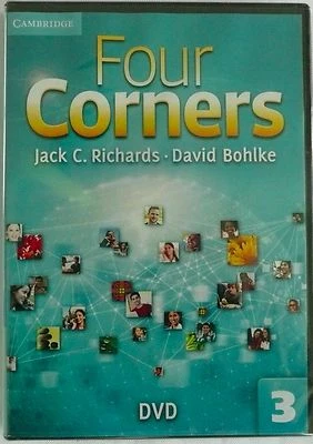 Cambridge Four Corners DVD 3 Jack C. Richards & David Bolke Teacher Edition NEW - Image 1 of 2