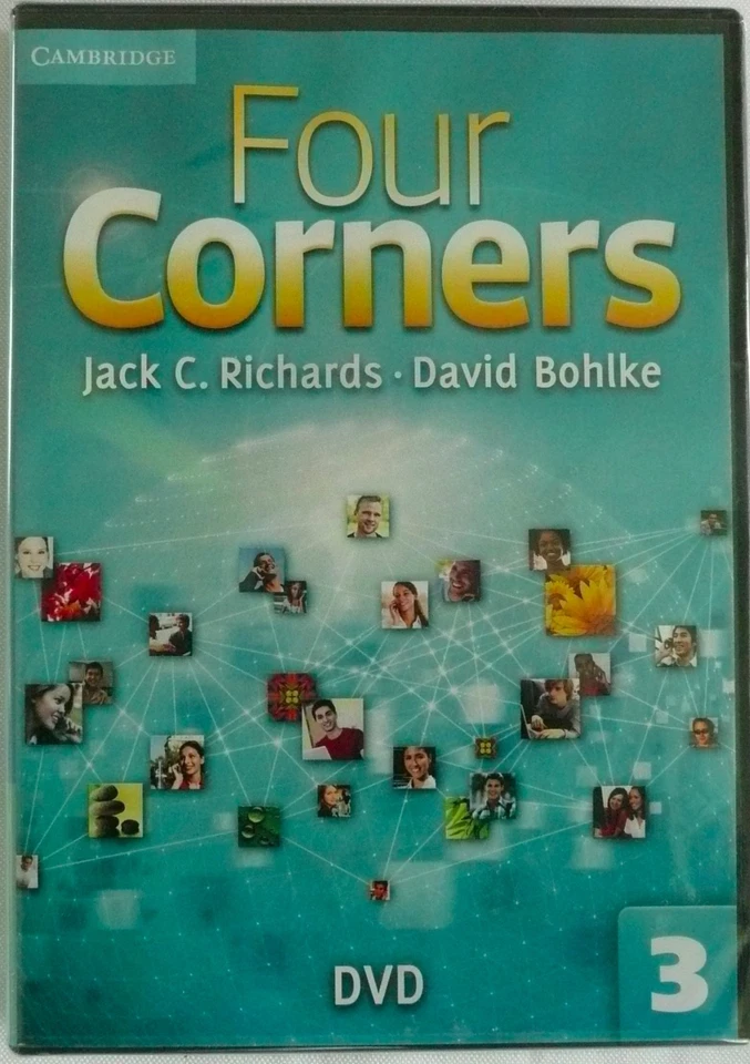 Cambridge Four Corners DVD 3 Jack C. Richards & David Bolke Teacher Edition NEW - Image 1 of 2