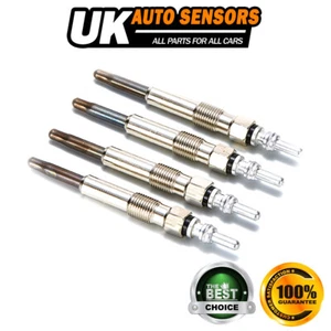 4X DIESEL HEATER GLOW PLUGS FOR AUDI FORD NISSAN RENAULT SEAT SKODA VAUXHALL VW - Picture 1 of 2