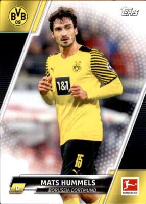 2021-22 Topps Bundesliga #60 Mats Hummels BORUSSIA DORTMUND - Image 1 of 2