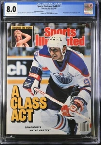 Wayne Gretzky "A Class Act" Sports Illustrated 1988 CGC 8.0 (label removed) - Picture 1 of 2