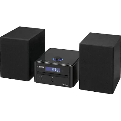 JENSEN JBS-210 BLACK CD MUSIC SYSTEM WITH BLUETOOTH, DIGITAL AM/FM RECEIVER - Image 1 of 2